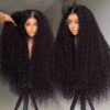 13x4 SDD Black Jerry Curl Wig 30inches